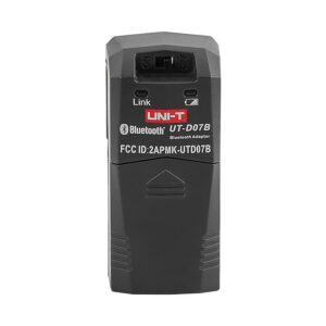 Uni-T UT-D07A Bluetooth Adapter for digital multimeters, enabling wireless data transfer and remote control.